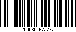 Código de barras (EAN, GTIN, SKU, ISBN): '7890694572777'