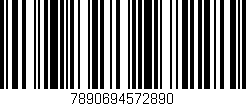 Código de barras (EAN, GTIN, SKU, ISBN): '7890694572890'