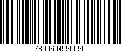 Código de barras (EAN, GTIN, SKU, ISBN): '7890694590696'