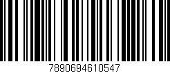 Código de barras (EAN, GTIN, SKU, ISBN): '7890694610547'