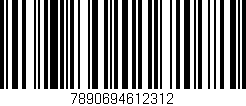 Código de barras (EAN, GTIN, SKU, ISBN): '7890694612312'