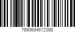 Código de barras (EAN, GTIN, SKU, ISBN): '7890694612398'