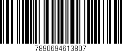 Código de barras (EAN, GTIN, SKU, ISBN): '7890694613807'
