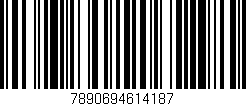 Código de barras (EAN, GTIN, SKU, ISBN): '7890694614187'