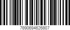 Código de barras (EAN, GTIN, SKU, ISBN): '7890694626807'