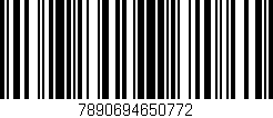 Código de barras (EAN, GTIN, SKU, ISBN): '7890694650772'