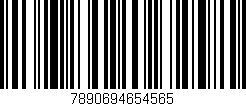 Código de barras (EAN, GTIN, SKU, ISBN): '7890694654565'