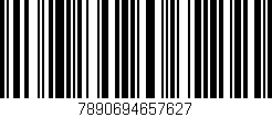 Código de barras (EAN, GTIN, SKU, ISBN): '7890694657627'