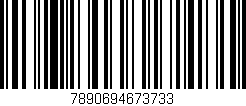 Código de barras (EAN, GTIN, SKU, ISBN): '7890694673733'