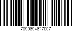 Código de barras (EAN, GTIN, SKU, ISBN): '7890694677007'
