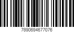 Código de barras (EAN, GTIN, SKU, ISBN): '7890694677076'