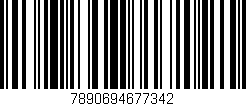 Código de barras (EAN, GTIN, SKU, ISBN): '7890694677342'