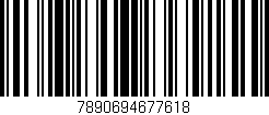 Código de barras (EAN, GTIN, SKU, ISBN): '7890694677618'
