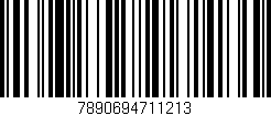 Código de barras (EAN, GTIN, SKU, ISBN): '7890694711213'