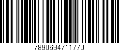 Código de barras (EAN, GTIN, SKU, ISBN): '7890694711770'