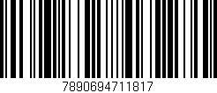 Código de barras (EAN, GTIN, SKU, ISBN): '7890694711817'