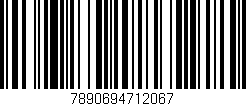 Código de barras (EAN, GTIN, SKU, ISBN): '7890694712067'