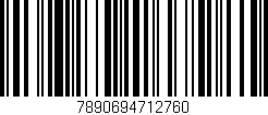 Código de barras (EAN, GTIN, SKU, ISBN): '7890694712760'