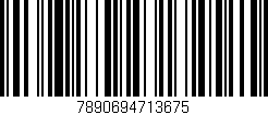 Código de barras (EAN, GTIN, SKU, ISBN): '7890694713675'