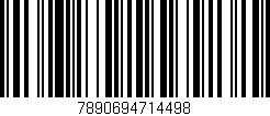 Código de barras (EAN, GTIN, SKU, ISBN): '7890694714498'