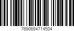 Código de barras (EAN, GTIN, SKU, ISBN): '7890694714504'