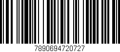 Código de barras (EAN, GTIN, SKU, ISBN): '7890694720727'