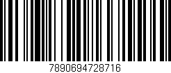 Código de barras (EAN, GTIN, SKU, ISBN): '7890694728716'