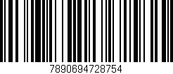 Código de barras (EAN, GTIN, SKU, ISBN): '7890694728754'
