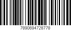 Código de barras (EAN, GTIN, SKU, ISBN): '7890694728778'