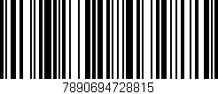 Código de barras (EAN, GTIN, SKU, ISBN): '7890694728815'