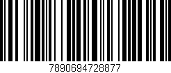 Código de barras (EAN, GTIN, SKU, ISBN): '7890694728877'