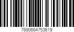 Código de barras (EAN, GTIN, SKU, ISBN): '7890694753619'
