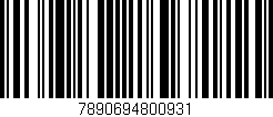 Código de barras (EAN, GTIN, SKU, ISBN): '7890694800931'