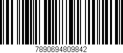 Código de barras (EAN, GTIN, SKU, ISBN): '7890694809842'