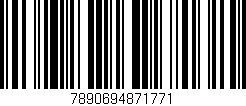 Código de barras (EAN, GTIN, SKU, ISBN): '7890694871771'