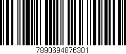 Código de barras (EAN, GTIN, SKU, ISBN): '7890694876301'