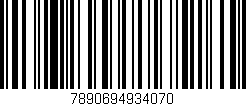 Código de barras (EAN, GTIN, SKU, ISBN): '7890694934070'