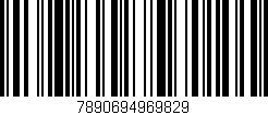 Código de barras (EAN, GTIN, SKU, ISBN): '7890694969829'