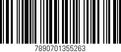 Código de barras (EAN, GTIN, SKU, ISBN): '7890701355263'