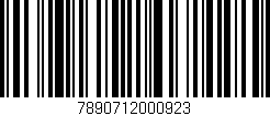 Código de barras (EAN, GTIN, SKU, ISBN): '7890712000923'