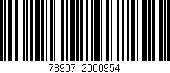 Código de barras (EAN, GTIN, SKU, ISBN): '7890712000954'