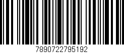 Código de barras (EAN, GTIN, SKU, ISBN): '7890722795192'