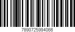 Código de barras (EAN, GTIN, SKU, ISBN): '7890725994066'