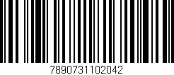 Código de barras (EAN, GTIN, SKU, ISBN): '7890731102042'