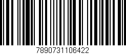 Código de barras (EAN, GTIN, SKU, ISBN): '7890731106422'