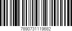 Código de barras (EAN, GTIN, SKU, ISBN): '7890731119682'