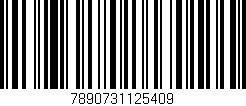 Código de barras (EAN, GTIN, SKU, ISBN): '7890731125409'