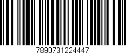 Código de barras (EAN, GTIN, SKU, ISBN): '7890731224447'