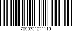 Código de barras (EAN, GTIN, SKU, ISBN): '7890731271113'