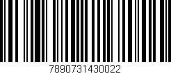Código de barras (EAN, GTIN, SKU, ISBN): '7890731430022'
